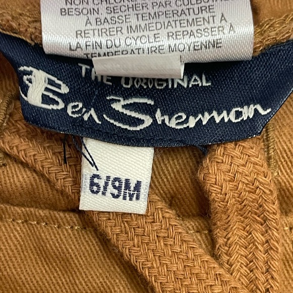 Ben Sherman • plaid onesie and utility pants Outfit • 6-9 months - Picture 10 of 12